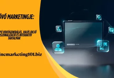 onlinemarketing101 - A jövő marketingje AI-alapú videógenerálás, valós idejű perszonalizáció és interaktív tartalmak