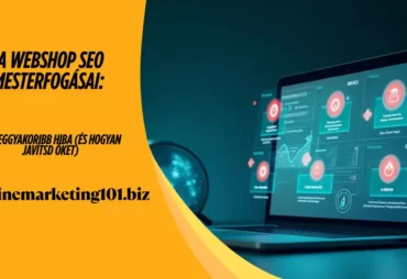 onlinemarketing101 - A webshop SEO mesterfogásai A 7 Leggyakoribb hiba (és hogyan javítsd őket)