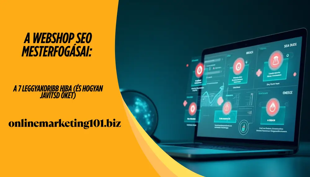 A webshop SEO mesterfogásai: A 7 Leggyakoribb hiba (és hogyan javítsd őket)