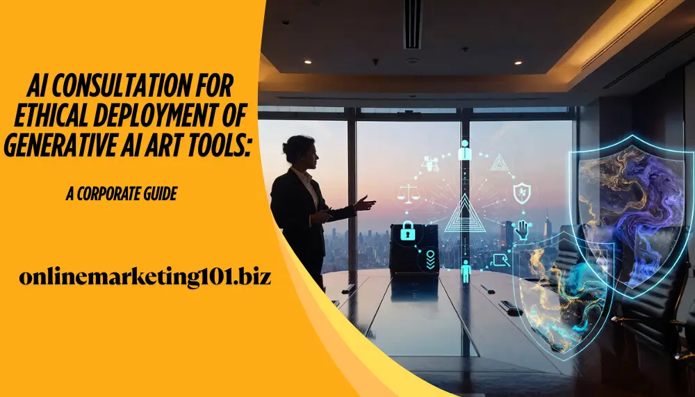 AI Consultation for Ethical Deployment of Generative AI Art Tools: A Corporate Guide