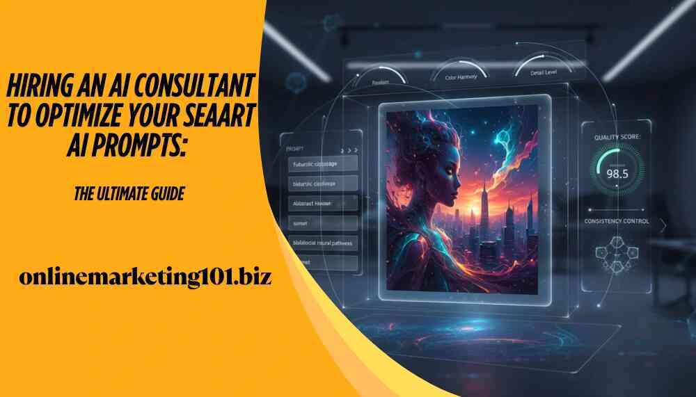 onlinemarketing101 - Hiring an AI Consultant to Optimize Your SeaArt AI Prompts The Ultimate Guide