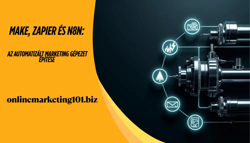 Make, Zapier és n8n: Az automatizált marketing gépezet építése