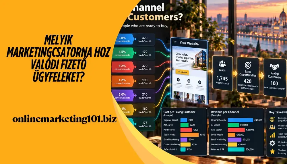 Melyik marketingcsatorna hoz valódi fizető ügyfeleket?