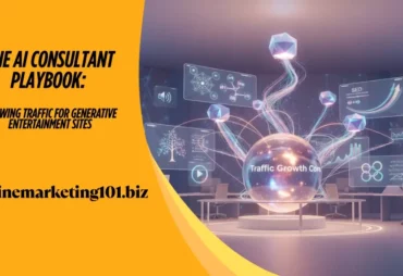 onlinemarketing101 - The AI Consultant Playbook Growing Traffic for Generative Entertainment Sites