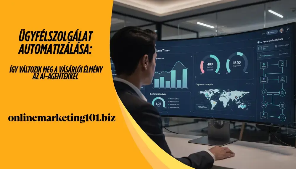 Ügyfélszolgálat automatizálása: így változik meg a vásárlói élmény az AI-agentekkel